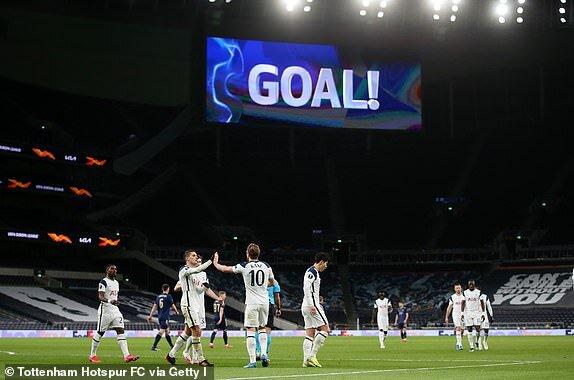 مرحله یک هشتم نهایی لیگ اروپا,دیدار تاتنهام و دیناموزاگرب