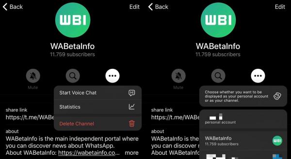 مجهز شدن تلگرام به قابلیت چت صوتی مشابه کلاب هاوس,تلگرام
