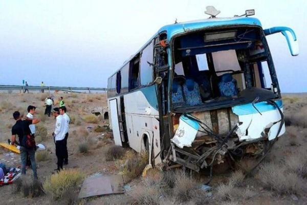 تصادف اتوبوس با کامیون در رودان تصادف اتوبوس با کامیون در رودان,حادثه در رودان