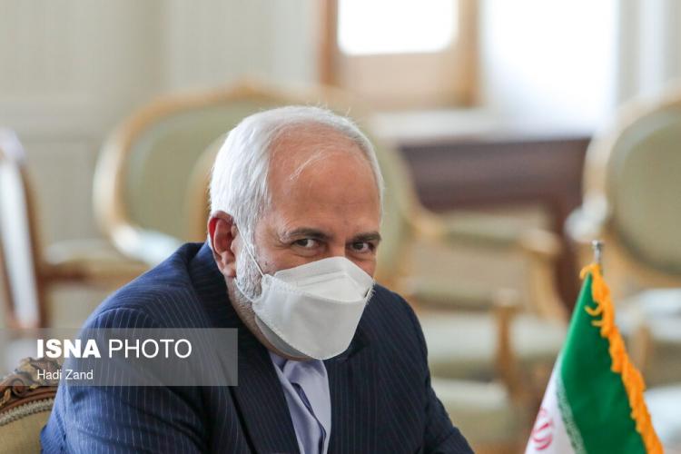 تصاویر دیدار وزیر امور خارجه عراق با ظریف,عکس های دیدار ظریف و فؤاد حسین,تصاویری از دیدار فؤاد حسین و ظریف