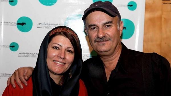 علی عمرانی و همسرش