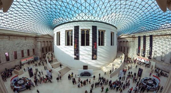 معماری موزه بریتانیا,موزه بریتانیا,اشیای مربوط به تاریخ ایران در موزه بریتانیا