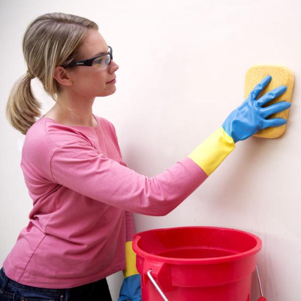 تمیز کردن دیوارهای رنگ روغن با مواد طبیعی,روشهای تمیز کردن دیوارهای رنگ روغن,چگونگی تمیز کردن دیوارهای رنگ روغن