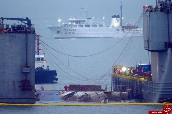 تصاویر کشتی مرگ,عکس کشتی غرق شده,تصویر کشتی غرق شده کره