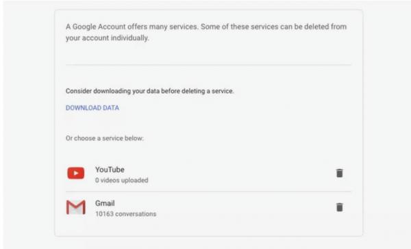 چگونگی حذف اکانت یوتیوب