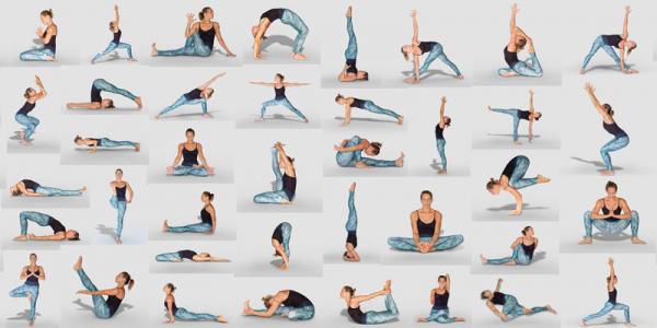 تمرینات یوگا از حرکات ورزشی برای درمان نشستن طولانی
