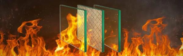 شیشه ضد حرارت,شیشه ضدحرارت چیست,نقش شیشه های ضدحرارت در آتش سوزی