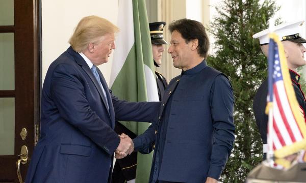 دیدار عمران خان و ترامپ 