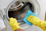 تمیز کردن ماشین لباسشویی,جرم گیری ماشین لباسشویی,لباسشویی را چگونه تمیز کنیم