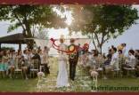 برگزاری مراسم عروسی در باغ کوچک