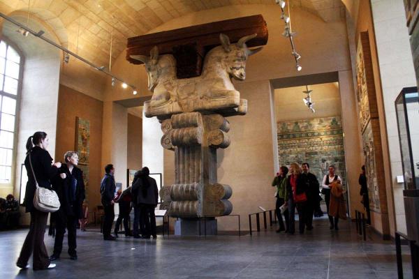 موزه لوور,آثار ایرانی در موزه لوور,زیباترین اجسام تاریخی ایران در موزه لوور