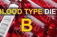 رژیم غذایی گروه خونی B,رژیم غذایی گروه خونی b مثبت,رژیم گروه خونی b