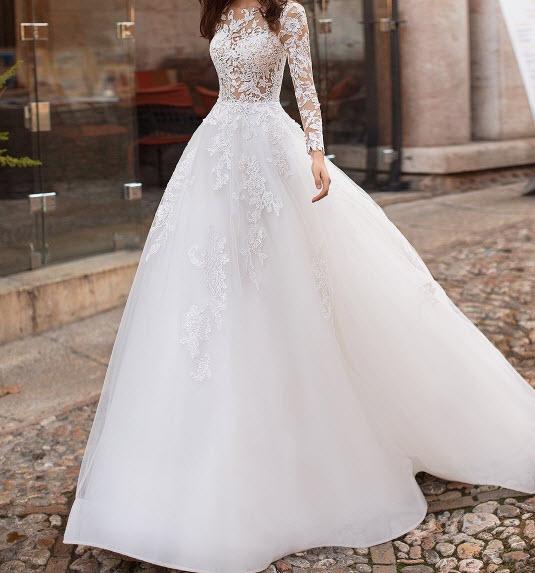 مدل لباس عروس,مدل لباس عروس پوشیده,مدل لباس عروس دانتل