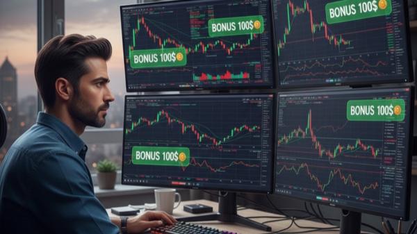 بونوس ۱۰۰ دلاری بدون واریز