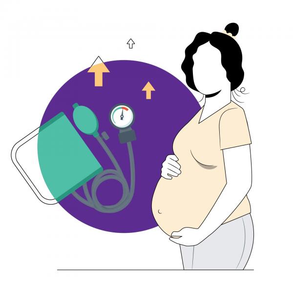 علائم فشار خون بالا ناشی از مسمومیت بارداری یا پره اکلامپسی