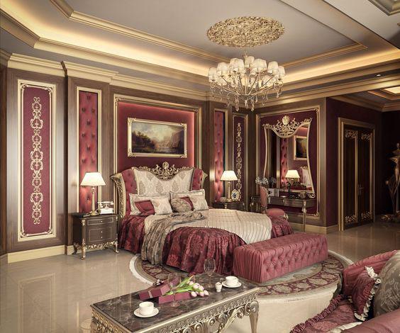 اتاق خواب سلطنتی و کلاسیک,اتاق خواب سلطنتی,اتاق سلطنتی