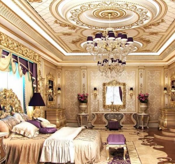 جدیدترین اتاق خواب سلطنتی,اتاق خواب سلطنتی و کلاسیک,اتاق خواب سلطنتی