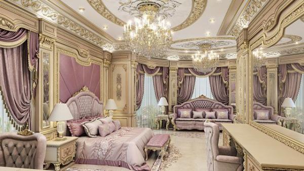 اتاق خواب سلطنتی و کلاسیک,اتاق خواب سلطنتی,اتاق سلطنتی