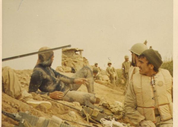 سردار شهید هاشم بندار در جبهه جنگ