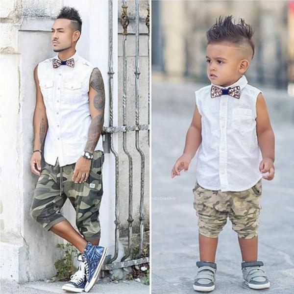 مدل لباس پدر پسری,ست لباس پدر و پسر,مدل لباس پدر پسری