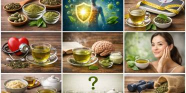 ترکیبات فعال موجود در چای سبز