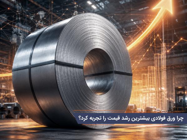 رشد قیمت ورق فولادی