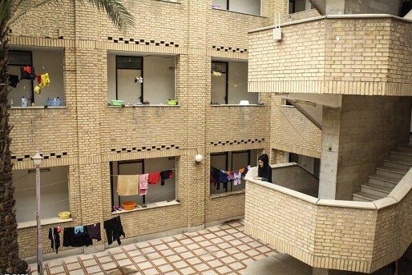 محوطه خوابگاه دخترانه در ایران، ثبت نام خوابگاه دانشگاه