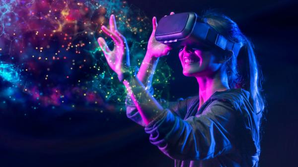تصور در دنیای مجازی با هدست واقعیت مجازی
