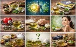 ترکیبات فعال موجود در چای سبز