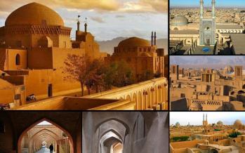 جاذبههای زیباترین شهر خشتی ایران جاذبه های گردشگری یزد,شهر خشتی ایران,گردشگری یزد